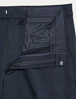 Regular Fit Smart Stretch Trousers