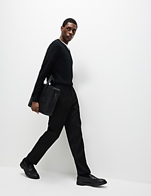 Regular Fit Smart Stretch Trousers