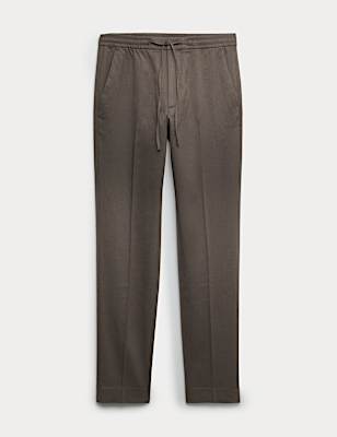 Tapered Fit Elasticated Trousers