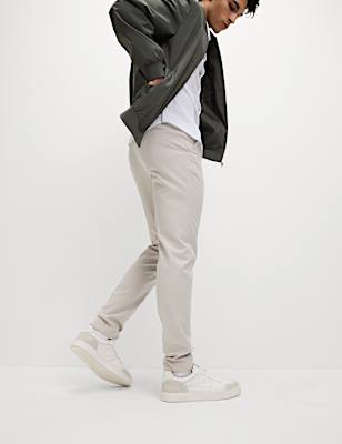 Tapered Fit Elasticated Trousers