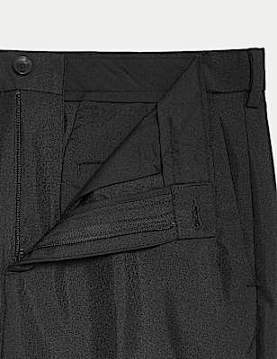 Crease Resistant Flexi Waist Trousers