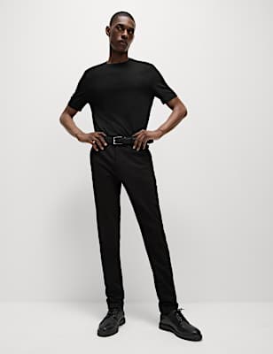 Slim Fit Stretch Ponte Chinos