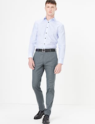 Skinny Fit Stretch Trousers