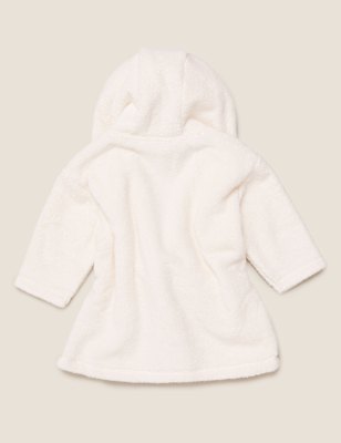 Pure Cotton Plain Hooded Baby Bath Robe