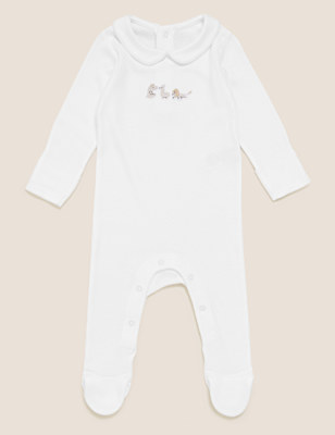 Organic Cotton Animal Sleepsuit
