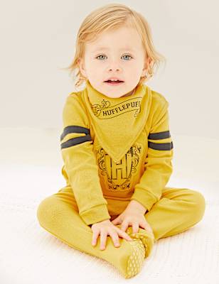 Harry Potter™ 2pc Pure Cotton Sleepsuits (0-3 Yrs)