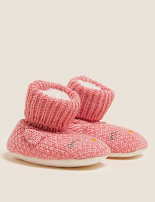 Baby Owl Booties (0-2 Yrs)