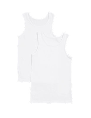 2pk Heatgen&trade; Thermal Vests (2-14 Yrs)