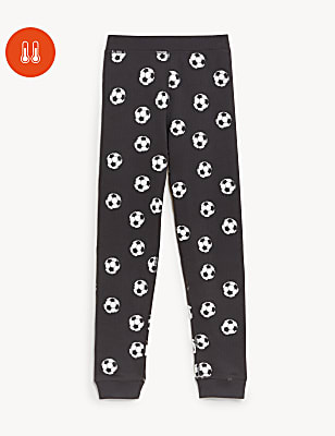 Thermal Cotton Blend Football Long Johns (2 - 14 Yrs)