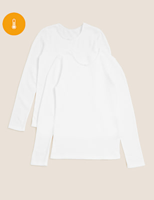 2pk Girls' Thermal Vests (2-16 Yrs)