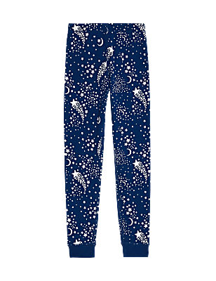 Heatgen&trade; Thermal Star Print Leggings (2-14 Yrs)