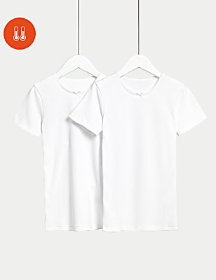 2pk Thermal Cotton Blend Vests