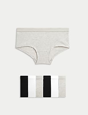 7pk Cotton with Stretch Shorts (5-16 Yrs)