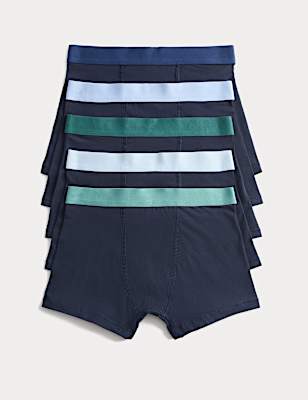 5 Pack Cotton Rich Trunks (5-16 Yrs)