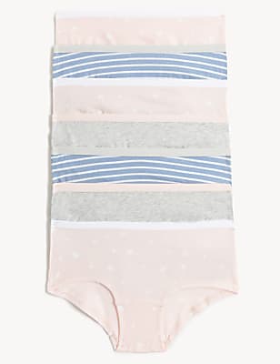 7pk Cotton Rich Stars & Stripes Shorts