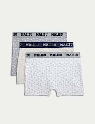 3pk Knicker Shorts (6-16 Yrs)