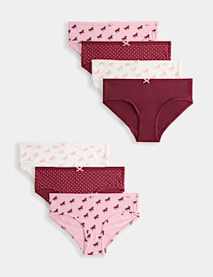 7 Pack Cotton Rich Horse Knickers (18 Months-16 Yrs)
