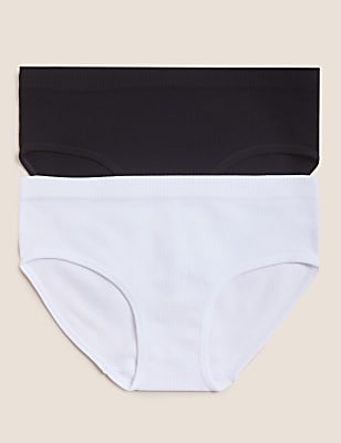 2pk Seamfree Knickers (9-16 Yrs)
