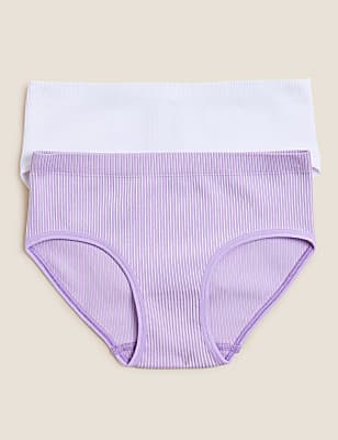 2pk Seamfree Knickers (9-16 Yrs)