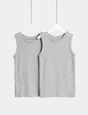 2pk Heatgen™ Thermal Vests (2-14 Yrs)