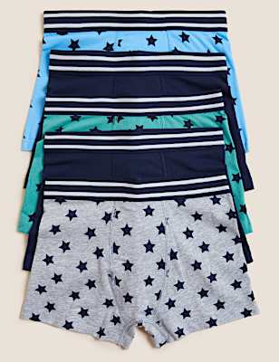 Cotton Rich Star Print Trunks