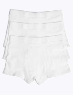 3 Pack Cotton with Stretch Trunks (18 Months -16 Years)