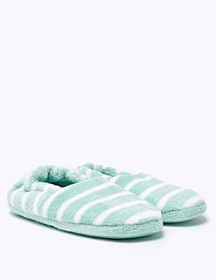 Kids’ Striped Slippers (13 Small - 6 Large)