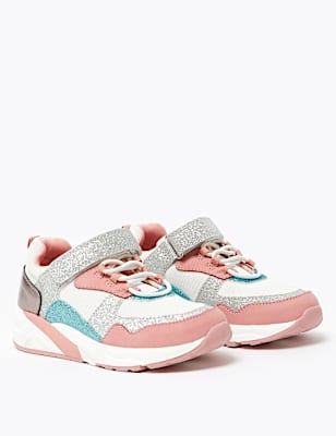 Kids' Sparkle Block Trainers