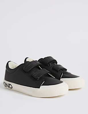 Kids’ Double Strap Riptape Trainers