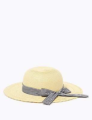 Kids' Straw Sun Hat (6-14 Yrs)