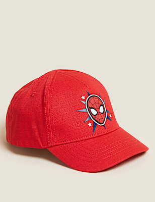 Kids' Pure Cotton Spider-Man&trade; Baseball Cap (1-6 Yrs)