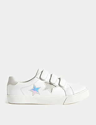 Kids&rsquo; FreshFeet&trade; Star Riptape Trainers