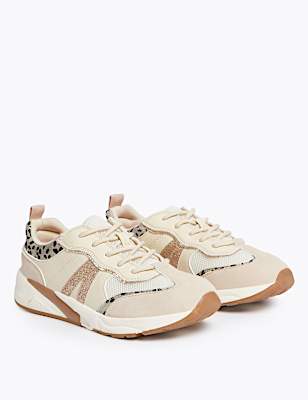 Kids' Freshfeet&trade; Glitter Chunky Trainers