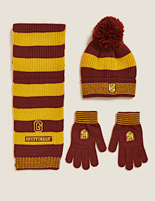 Harry Potter&trade; Hat, Scarf and Glove Set (1-13 Yrs)