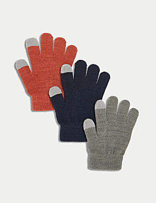Kids' 3pk Gloves