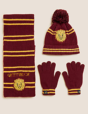 Kids' Harry Potter™ Hat, Scarf and Glove Set