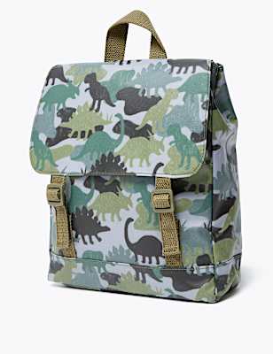 Kids’ Dinosaur Print School Backpack