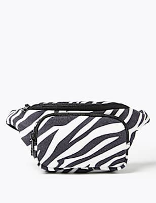 Kids’ Zebra Print Bumbag