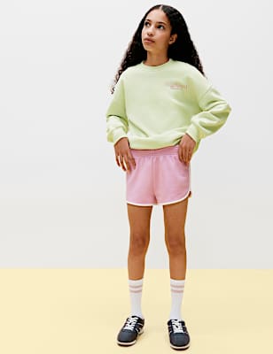 Cotton Rich Runner Shorts (6-16 Yrs)