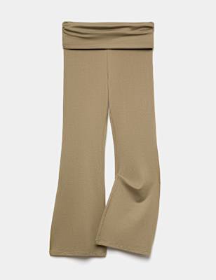 Soft Touch Ruched Side Kickflare Leggings (6-16 Yrs)