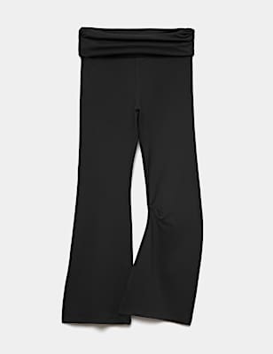 Soft Touch Ruched Side Kickflare Leggings (6-16 Yrs)