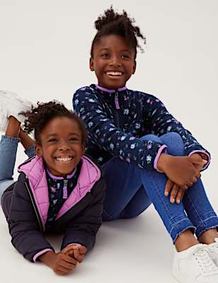 The Floral-Print Recycled Fleece (2-16 Yrs)