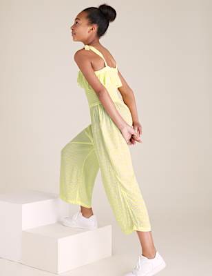 Printed Frill Jumpsuit (6-14 Yrs)