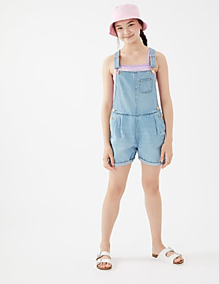 Denim Dungarees (6-16 Yrs)