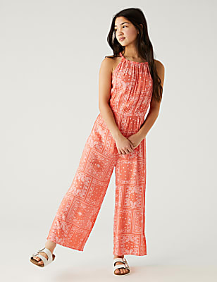 Bandana Print Jumpsuit (6-16 Yrs)
