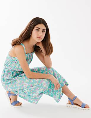 Floral Jumpsuit (6 - 16 Yrs)