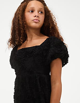 Wicked&trade; Floral Dress (6-16 Yrs)