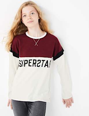 Cotton Superstar Top (3-16 Years)