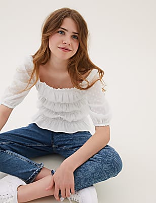 Shirred Top (6-16 Yrs)