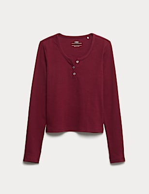 Cotton Rich Henley Top (6-16 Yrs)